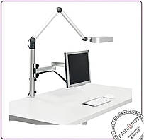 Тримач для монітора NOVUS TS BASIC & LIGHT з лампою