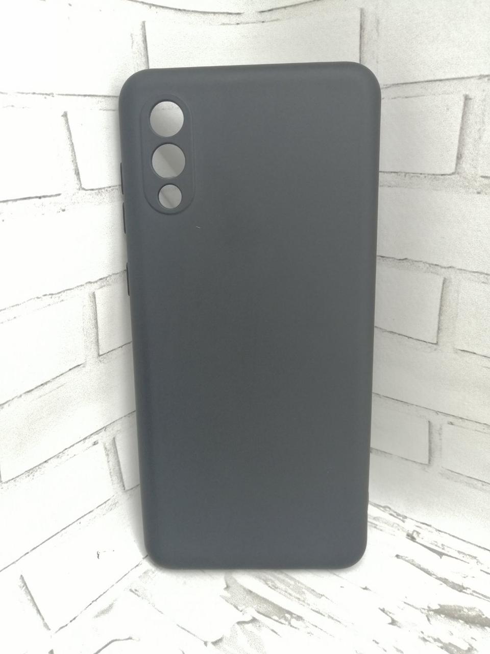 Чохол накладка для Samsung Galaxy A02 A022G протиударний бампер Avantis чорний