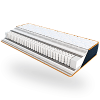 Ортопедичний матрац Denim Indigo / Денім Індіго з посиленим блоком незалежних пружин