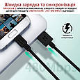 Кабель Promate MicroCord-1 USB-microUSB 2А 1.2 м Black (Уцінка) (ch_microcord-1.black), фото 2