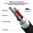 Кабель Promate MicroCord-1 USB-microUSB 2А 1.2 м Black (Уцінка) (ch_microcord-1.black), фото 3