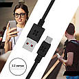 Кабель Promate MicroCord-1 USB-microUSB 2А 1.2 м Black (Уцінка) (ch_microcord-1.black), фото 5