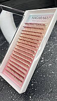 Вії омбре Neon NAGARAKU Mix (Рожево-бордовий)