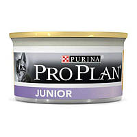 Purina Pro Plan Junior Kitten Chiken (Пурина Про План Юніор Курка Мус) вологий корм для кошенят 12 шт. х 85 г