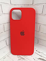 Чехол на iPhone 13 накладка бампер противоударный Original Soft Case red