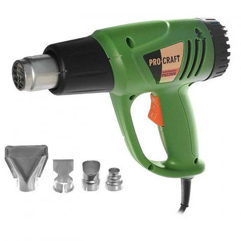 Фен будівельний Procraft PH2200E, фото 1