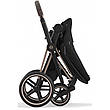 Коляска Cybex Priam 4.0  шасі Chrome Brown + Люлька Sepia Black, фото 10