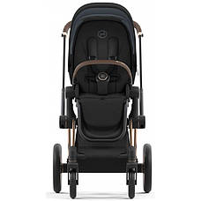 Cybex Priam 4.0 коляска 3 в 1 Sepia Black шасі Rosegold, фото 5