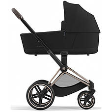 Cybex Priam 4.0 коляска 3 в 1 Sepia Black шасі Rosegold, фото 6