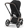 Cybex Priam 4.0 коляска 2 в 1 Sepia Black шасі Rosegold, фото 7