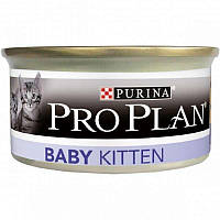 Purina Pro Plan Baby Kitten Chiken (Пурина Про План Бебі Курка Мус) вологий корм для кошенят 12 шт. х 85 г