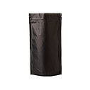 Пакет Дой-Пак 180*280 дно (45+45) чорний метал з вікном, фото 2