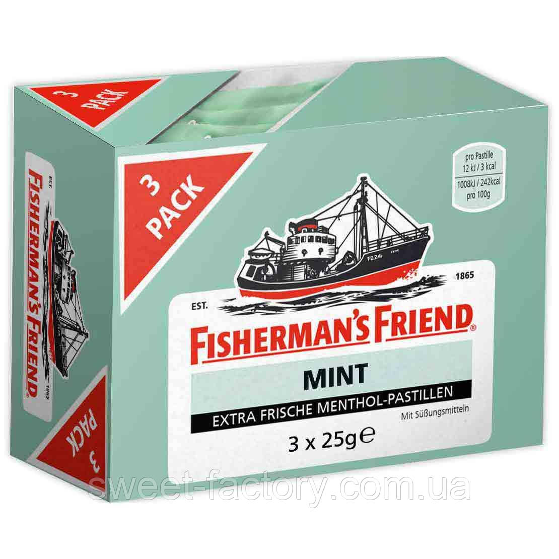 Fishermans Friend Mint 3s 75g