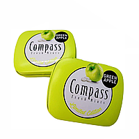 Конфеты Compass Fresh mints без сахара (зеленое яблоко), 14 г