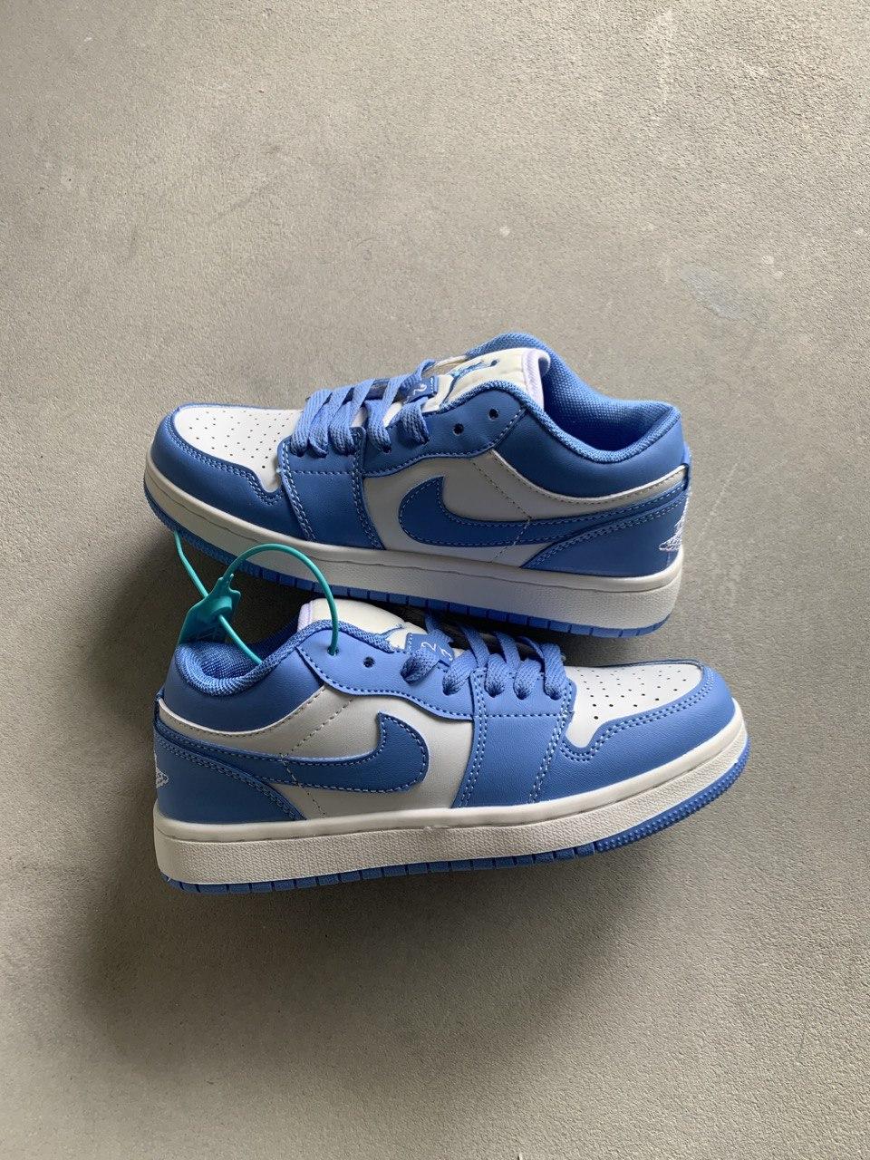 Кроссовки женские Nike Jordan 1 Retro Low Blue Найк Джордан низкие ...