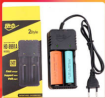 Універсальний пристрій HD-8991A USB 2 слота для 18650 Liion, 1.2V Ni-MH і Ni-Cd, AA, AAA