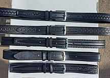 Ремінь підлітковий, шкіряний (30 мм) гуртом купити від склада 7 км Одеса