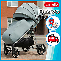 Коляска прогулочная Carrello Bravo CRL-8512/1 с дождевиком, складная конструкция Pine Green