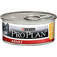 Purina Pro Plan Adult Chiken Cat (Пурина Про План Едалт Курка Паштет/Кушочки) консерви для котів 12 шт. х 85 г