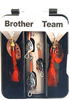 Набір спінінгових блешень Brother Team BT/D3E3 зі змінними головками