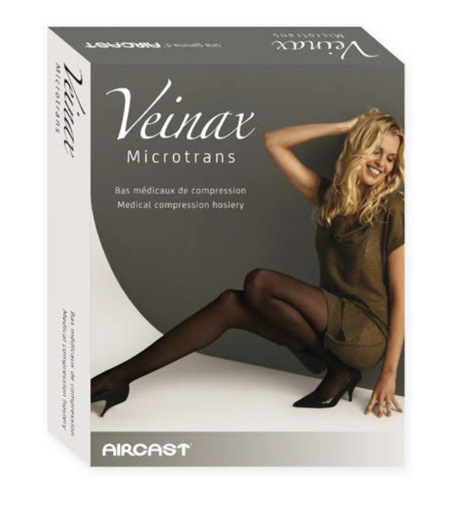 Компресійні панчохи Veinax 862R-BK3, 2кл., 3 розміри чорні