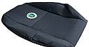 Чохли на сидіння для Skoda Fabia 2 Цілісна спинка 2007-2015, фото 4