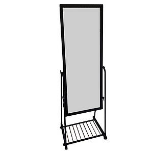 Дзеркало підлогове 40 см в білому, сірому, чорному кольорі