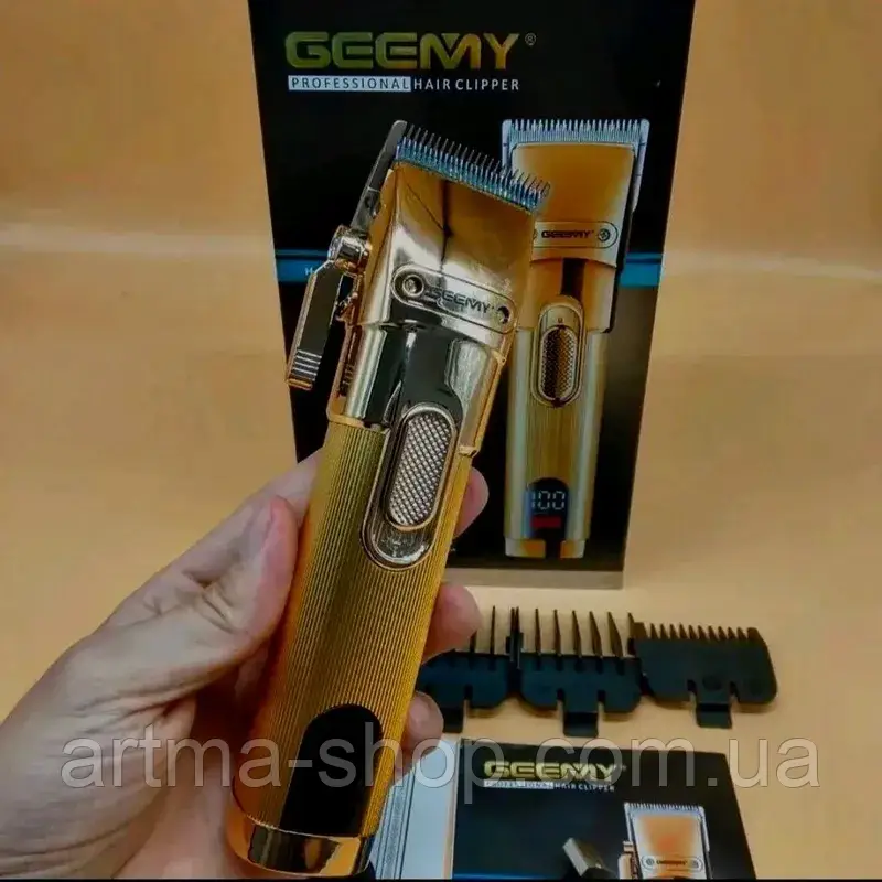 Машина для стриження волосся, триммер Geemy GM-883