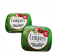 Конфеты Compass Fresh mints без сахара (зеленый чай матча и гранат), 14 г