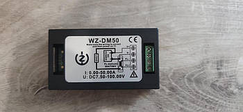 Вимірювач потужності й енергії Ватметр WZ-DM50 без шунта (KG-4821)