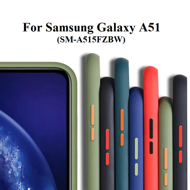 Чохол матовий Smoke Case для Samsung Galaxy A51 (SM-A515FZBW) Чохол матовий Smoke Case для Samsung Galaxy A51 (SM-A515FZBW)