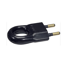 Переносна вилка Legrand чорна 2К 6А 050163