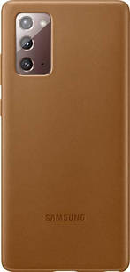 Оригінальний чохол Samsung Leather Back Cover Brown для Galaxy Note 20 SM-N980