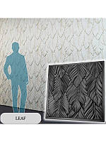 Пластиковая форма для 3d панелей "Leaf" 50*50 (форма для 3д панелей из абс пластика)