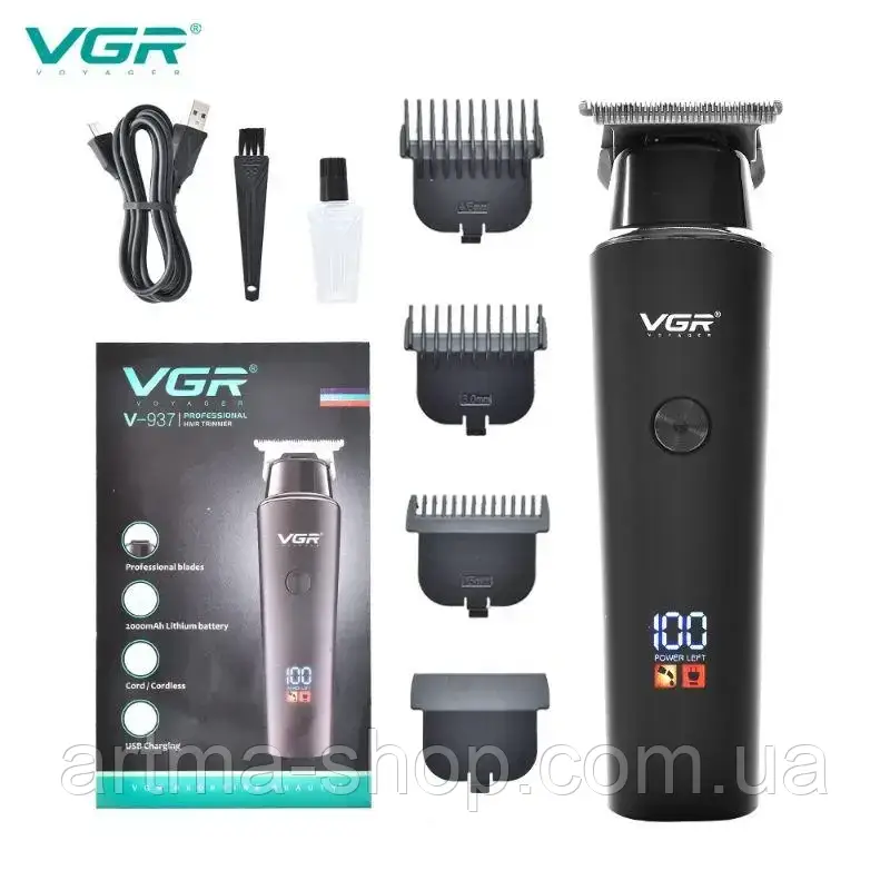 Машинка для стриження волосся, тример VGR V-937