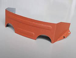 Снегозадержатель терракотового цвета RAL 8004 матовый, Снегоупор подкова, Снегорез подкова кирпичного цвета.