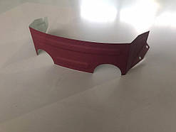 Снігозатримач бордового кольору RAL 3005 мат.