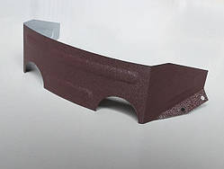 Снегозадержатель подкова темно-коричневого цвета RAL 8019 матовый, Снегорез подкова, Снегоупор подкова.