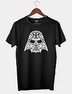 Чоловіча футболка "Дарт Вейдер space" Чорний, XS, фото 2