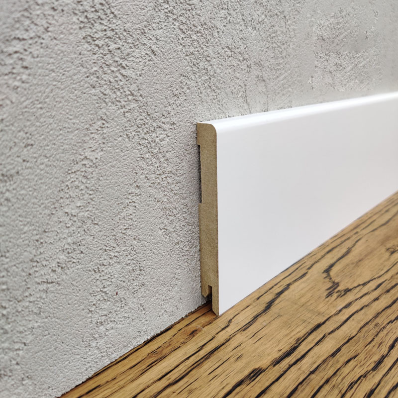 Плінтус МДФ Прямий 100х12мм MDF-M100 RAL, фото 1