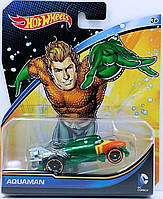 Машинка Hot Wheels - Aquaman - 2015 DC Comics - Character Cars - BDM69. Mattel. Оригинал