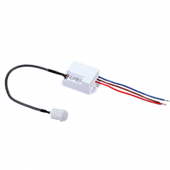 Датчик руху ЄВРОСВІТ SP-01 120°/360° IP65, білий, для вулиці, 8 м