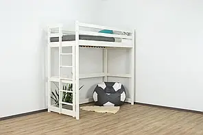 Одноярусне дерев'яне ліжко - це горка 80*200 "Шрек" Дрімка (варіанти кольору, розмірів)