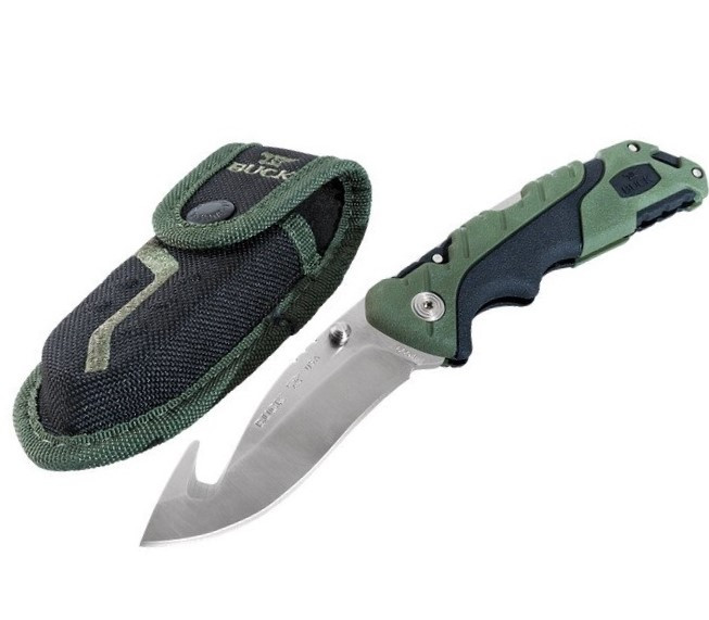 Тактичний ніж складаний Buck Folding Pursuit Large Guthook 660GRG