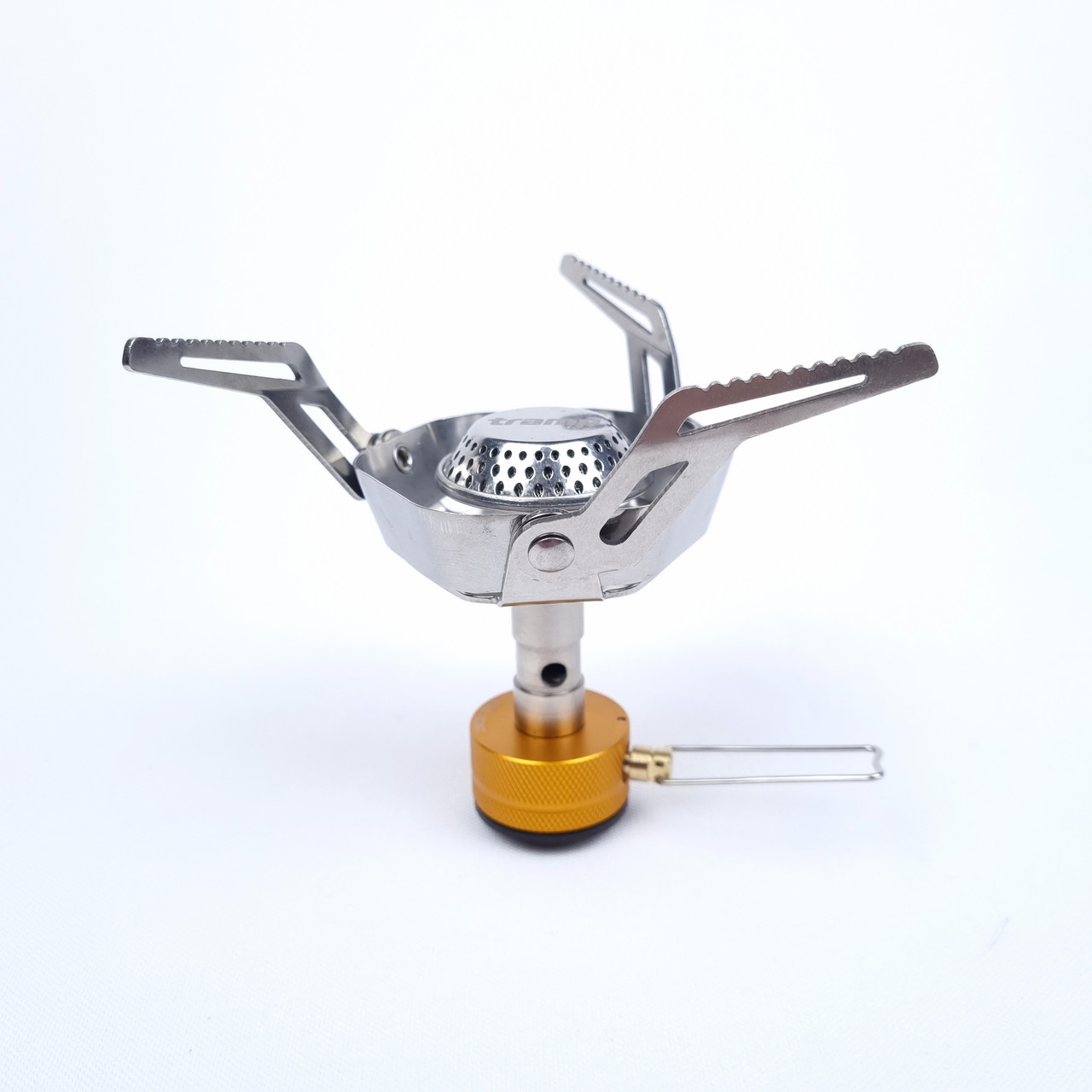 Туристичний газовий пальник похідний Tramp TRG-041 портативний міні пальник на балон з вітрозахистом, фото 1