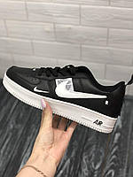 Кроссовки, кеды отличное качество Nike Air Force 1 07Lv8 Ultra Black White 1 Размер 37