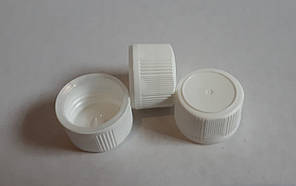 Кришка К28-2 (горловина Ø28) біла