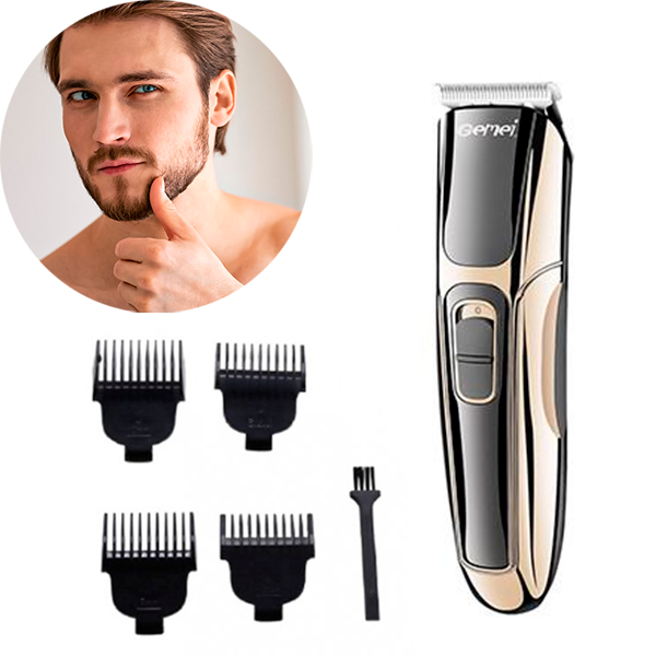 Машина для стриження волосся Gemei GM-6069 акумуляторна, фото 1