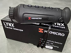 Тепловізійний монокуляр HikMicro Lynx Pro LH19, 384×288, 50 Гц, об'єктив 19 мм, LCOS 1280×960, фото 3