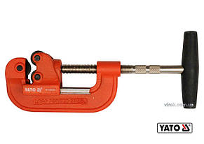 Труборіз YATO : для труб Ø 3/8"-1-5/8", Ø= 10-40 мм, алюміній /мідь /пластик. [20]